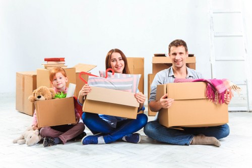 Waste disposal and compliance documents for a moving and collection service