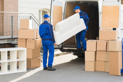 Man With Van Surrey service assisting a local home move