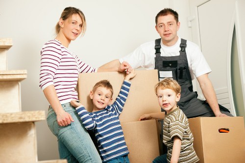 Business relocation loading process for a Surrey office move