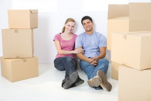 Man and van service helping with a local Surrey home move