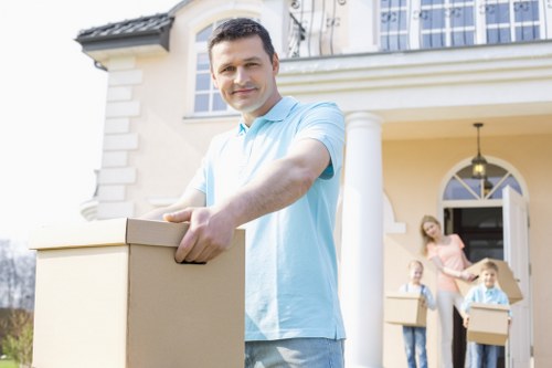 Packing and furniture protection prepared for a Surrey move