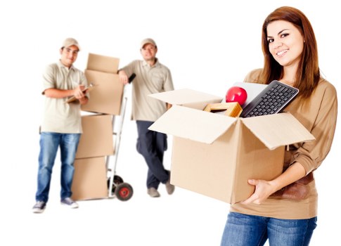 Moving truck prepared for a house move in Surrey