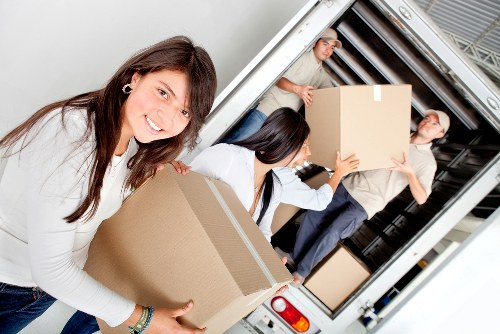 Packing and removals support for a Surrey property relocation