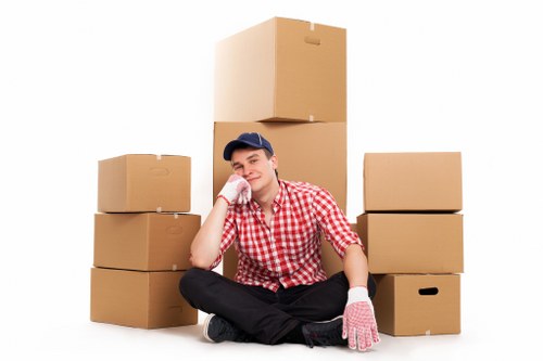 Careful handling of furniture during a Surrey home removal