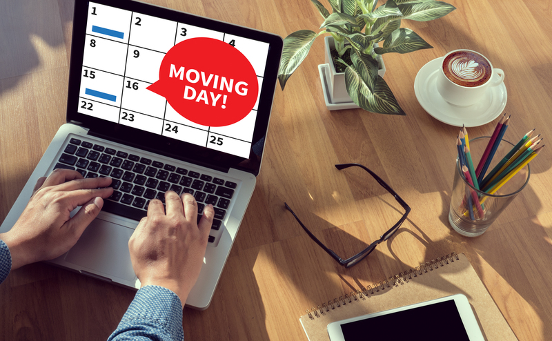 Commercial removal service for an office relocation in Surrey